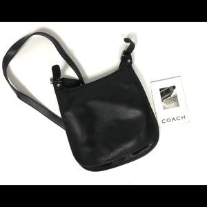 VTG COACH Leather Satchel Messenger Crossbody Bag